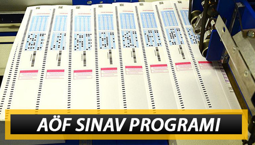 AÖF bahar dönemi final sınavları ne zaman