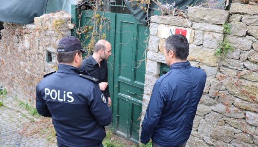 Rıza Sarrafın köşkünde keşif yapılıyor