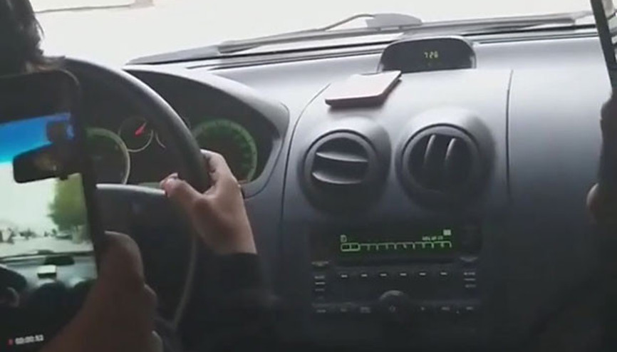 Bursada tepki çeken görüntü