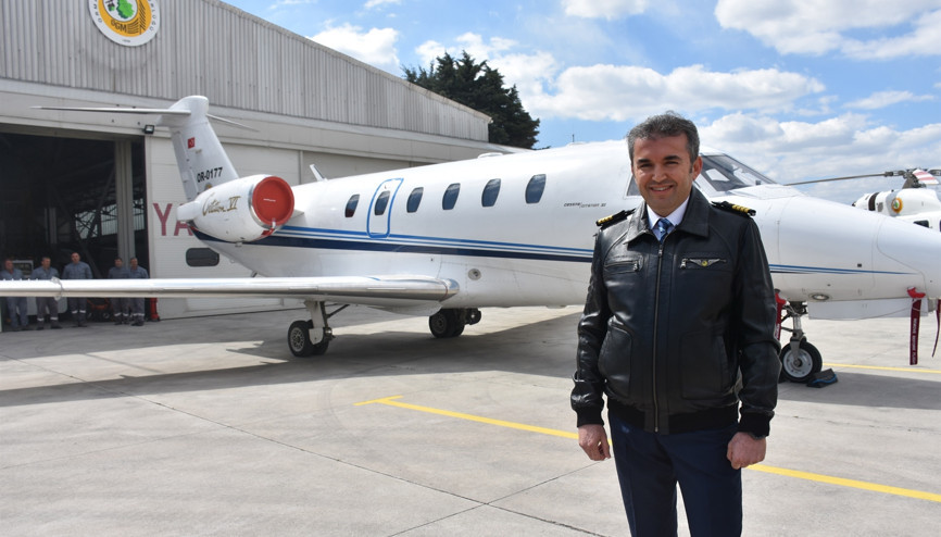Alev pilotları her an görev başında