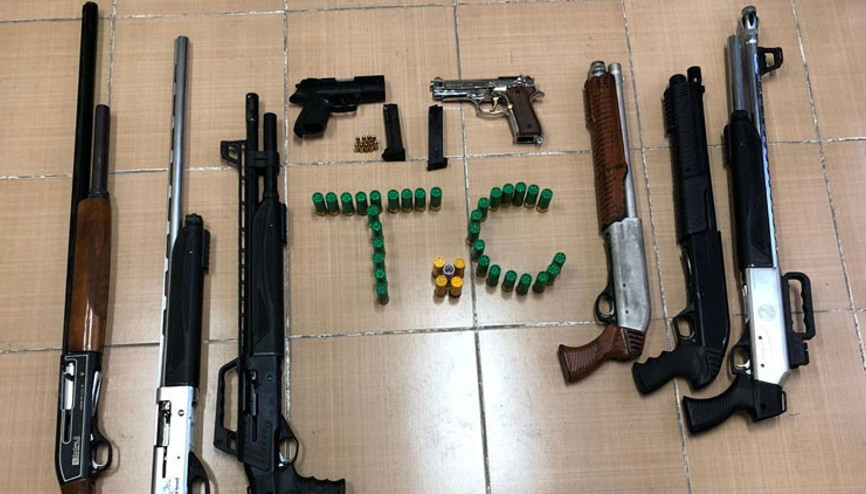 Evden cephanelik çıktı