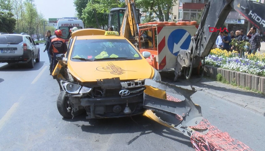 Beşiktaşta zincirleme kaza