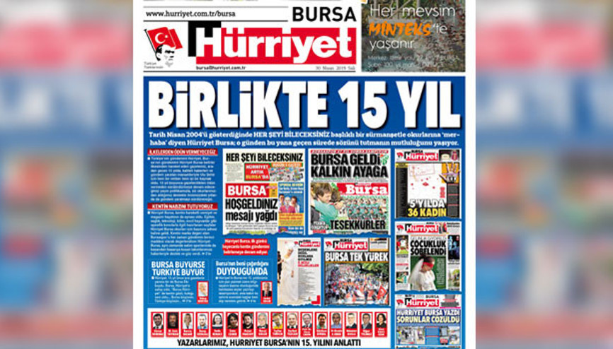 Bursa’nın Hürriyet’i