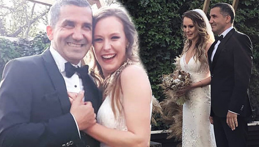 Ünlü çiftin mutlu günü