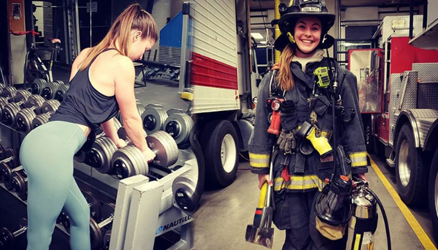 Dünyanın en güzel itfaiyecisi