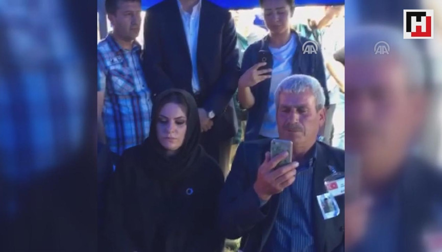Cumhurbaşkanı Erdoğan şehit babasıyla telefonda görüştü