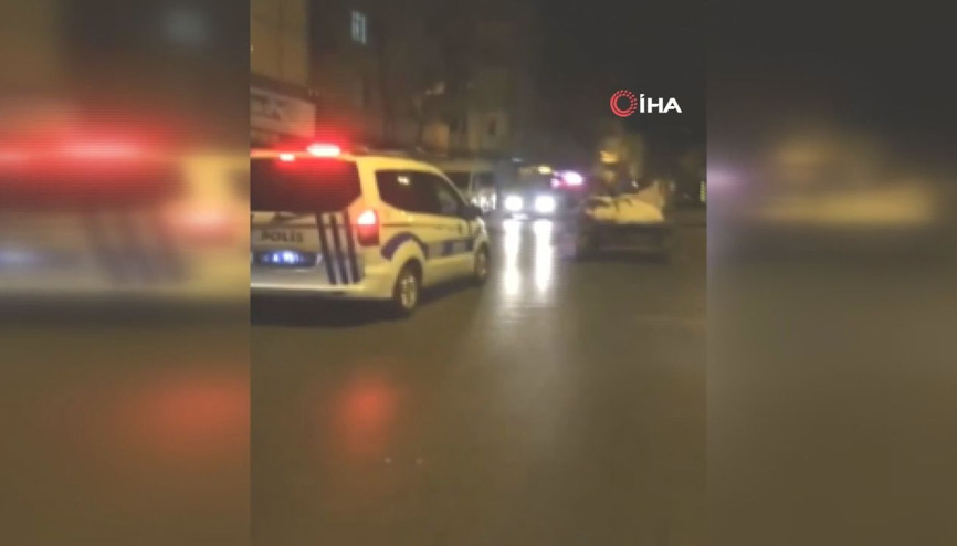 Polis ekipleri dur ihtarına uymayan at arabasını kovaladı