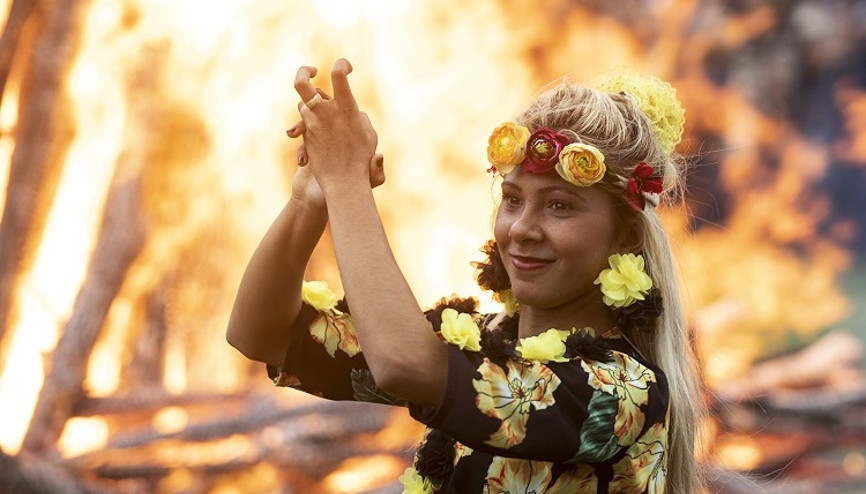 Edirnede Kakava ateşi yandı