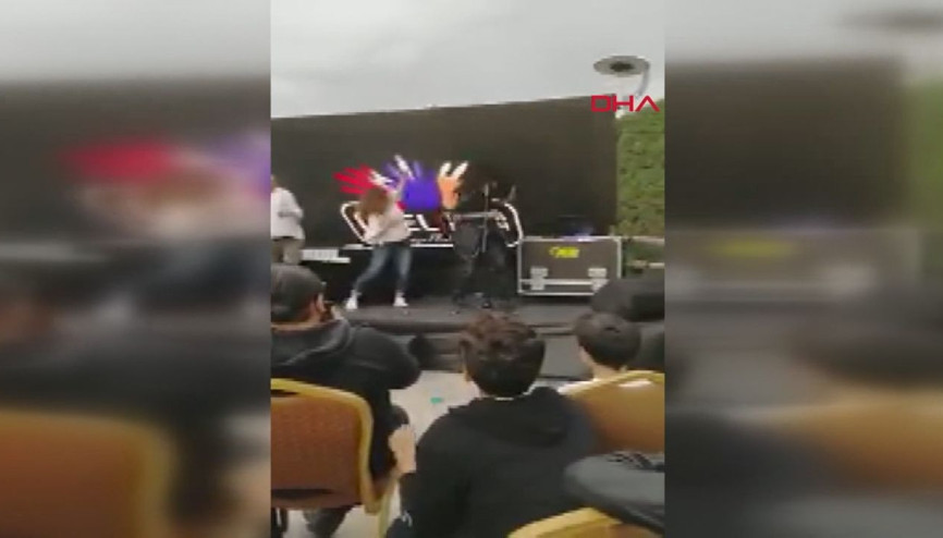 2 kişinin yaralandığı yaza merhaba partisindeki sahne böyle devrildi