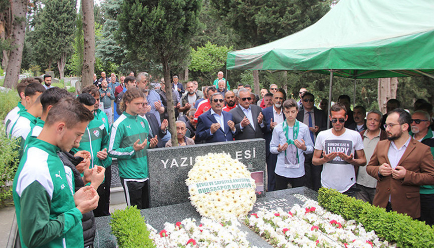 İbrahim Yazıcı mezarı başında anıldı