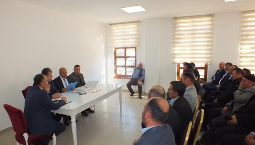Başkan Korkmaz, muhtarlarla bir araya geldi