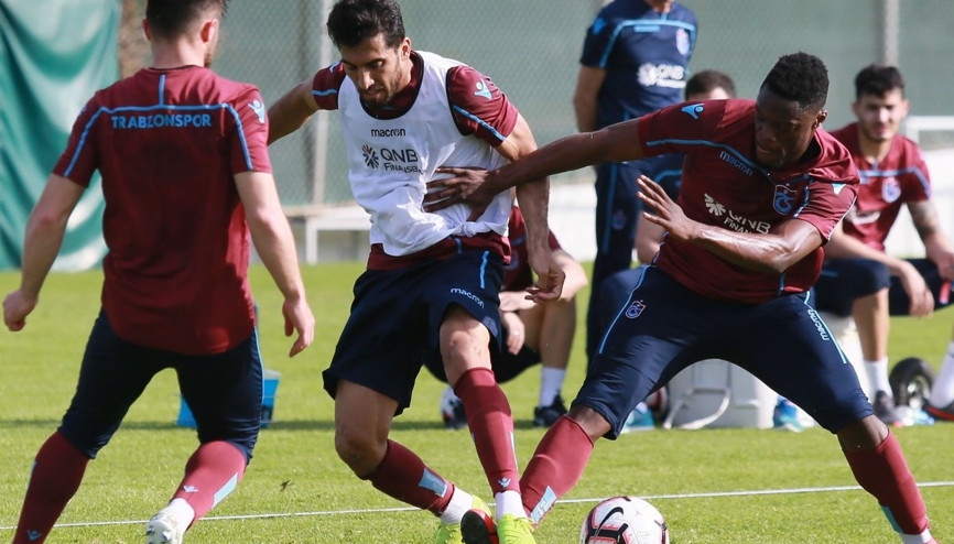 Trabzonsporda Konyaspor hazırlıkları devam ediyor