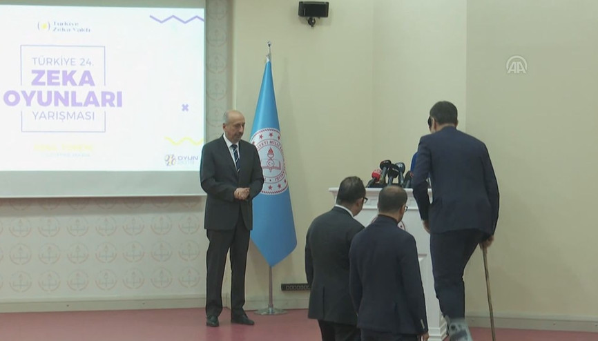 Bakan Selçuk, Zeka Oyunları Yarışması Ödül Töreni’ne katıldı