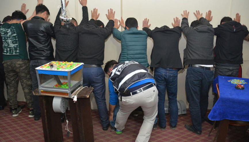 81 ilde kumar ve tombala operasyonu