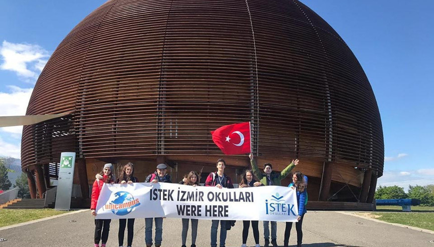 İstekli öğrenciler CERNde