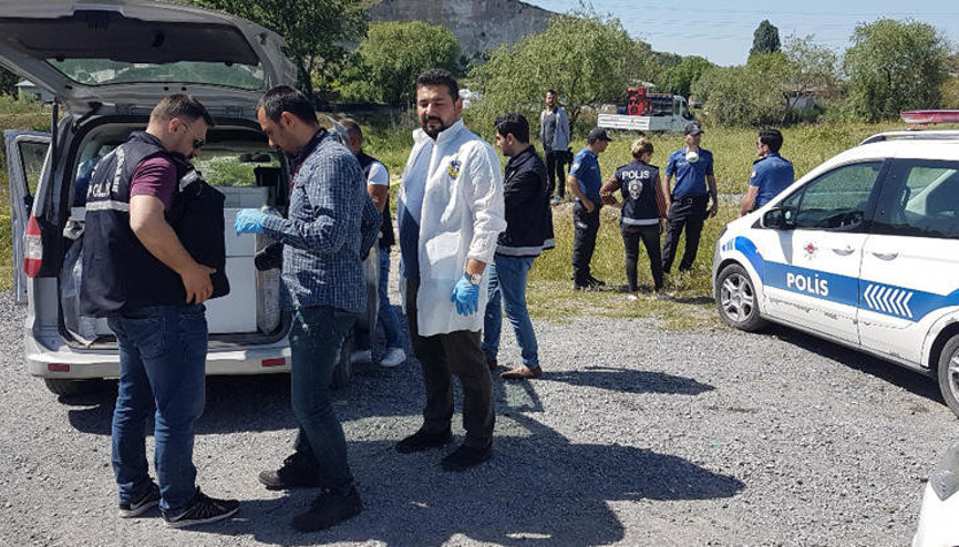 Başakşehirde dereden erkek cesedi çıktı