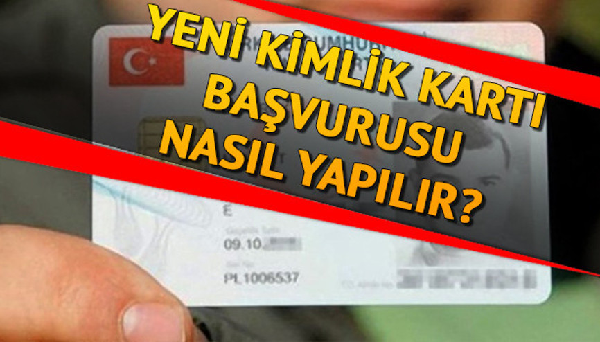 Yeni kimlik başvurusu için randevu nasıl alınıyor İşte gerekli belgeler