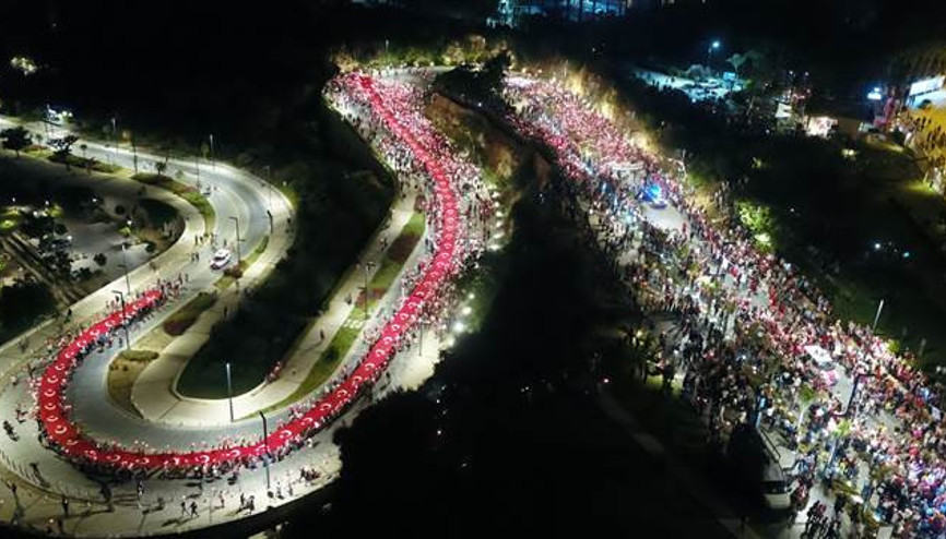 Türkiyede 100. yıl coşkusu Müthiş görüntüler...