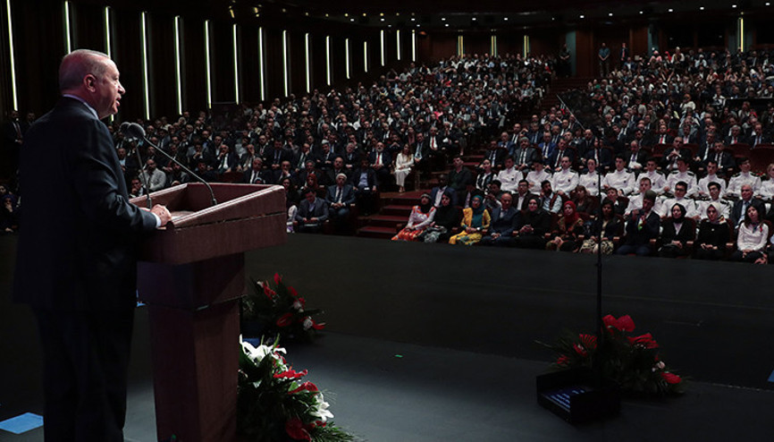 Son dakika: Cumhurbaşkanı Erdoğan: Türkiye’yi bilim insanları için cazibe merkezi haline getireceğiz