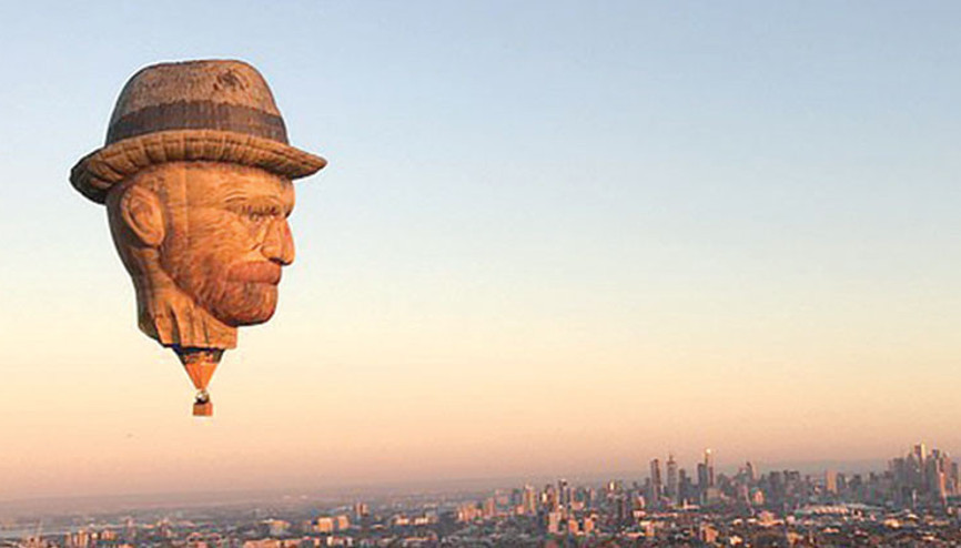 Van Gogh’dan kuş bakışı Melbourne