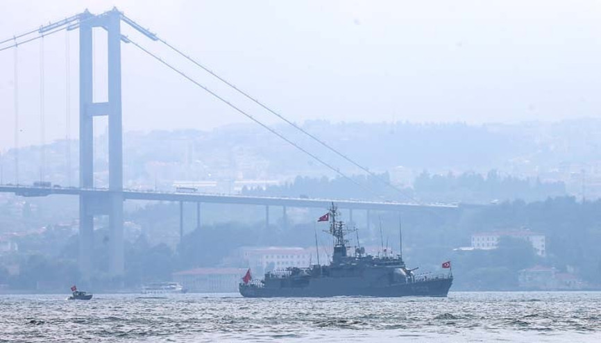 İstanbul Boğazı’ndan böyle geçtiler
