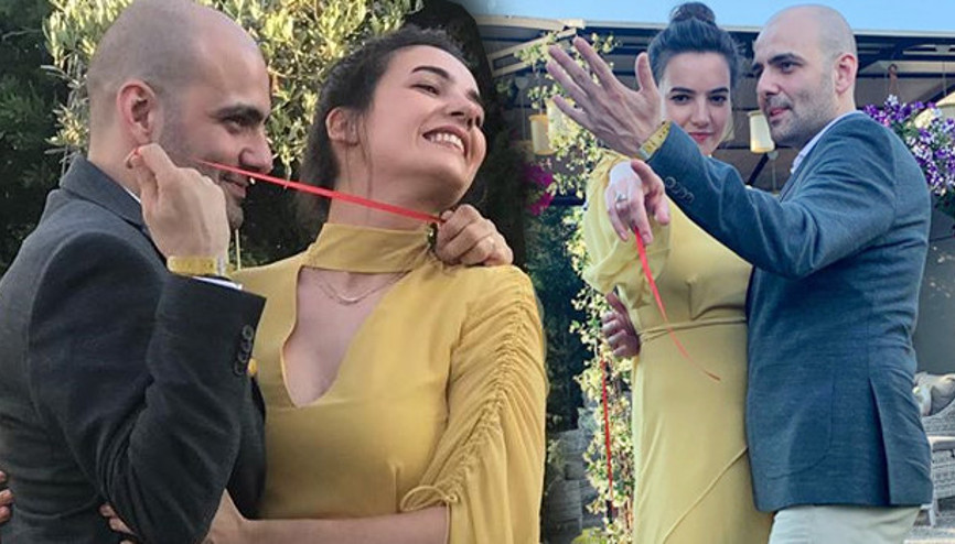 Ünlü oyuncu nişanlandı
