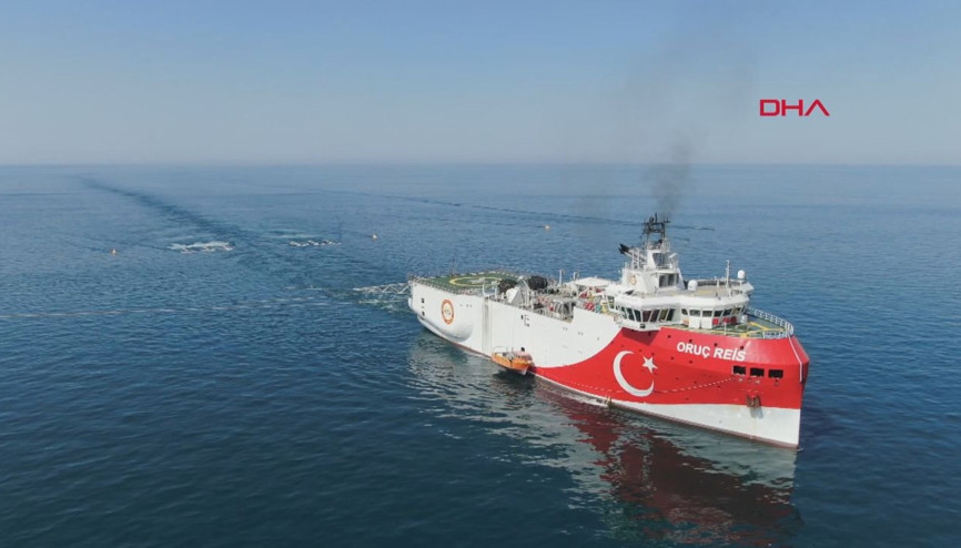 Oruç Reis Marmarayı karış karış inceliyor