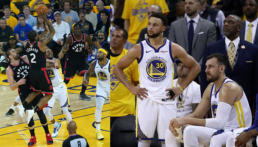 Curry 47 attı ama Toronto saha avantajını geri aldı