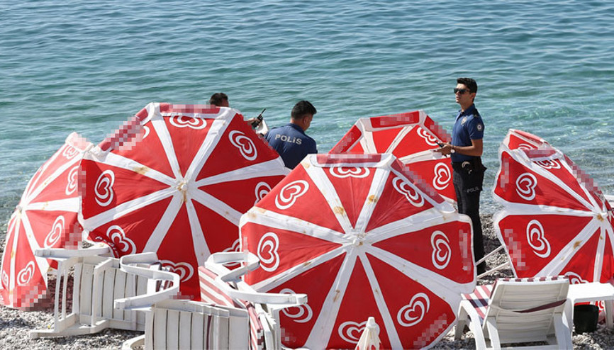Antalyada kahreden olay Kimse görmesin diye böyle kapattılar...