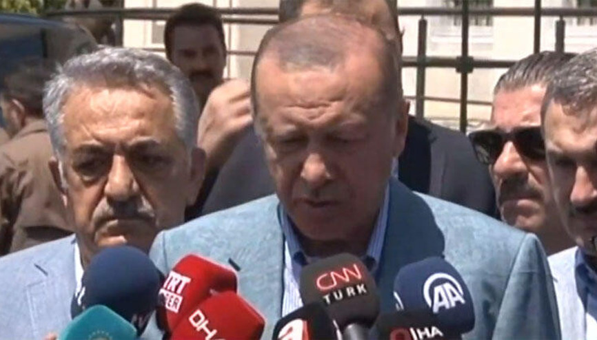 Erdoğandan net mesaj: Bu hakkı ilgisi alakası olmayanlara yedirmeyiz Erdoğandan net mesaj: Bu hakkı ilgisi alakası olmayanlara yedirmeyiz