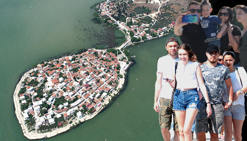 Gölyazı köyünde bayram yoğunluğu