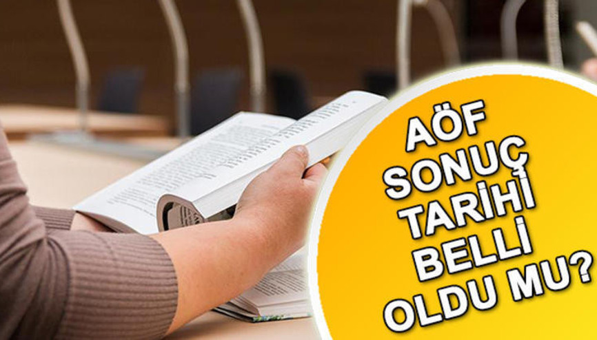 Gözler AÖF sınav sonuçları açıklamasına çevrildi Bugün mü açıklanıyor Gözler AÖF sınav sonuçları açıklamasına çevrildi Bugün mü açıklanıyor