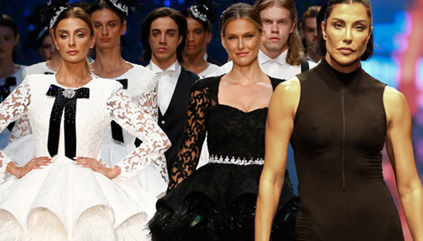 Bar Refaeli, Antalyada podyuma çıktı