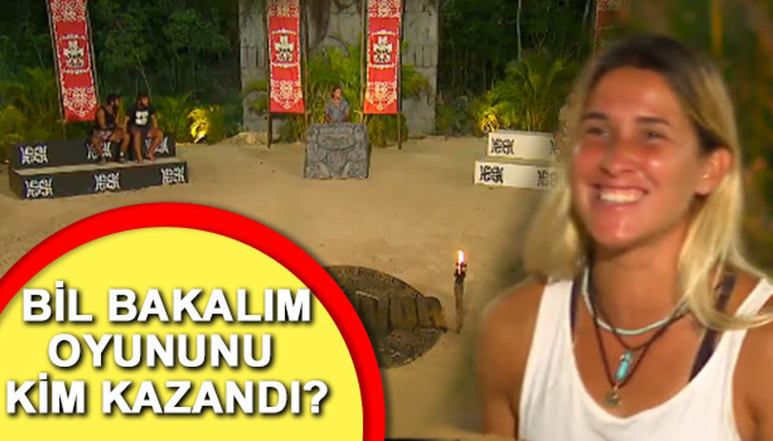 Survivorda bil bakalım oyununu kim kazandı İşte 93. bölümde yaşananlar