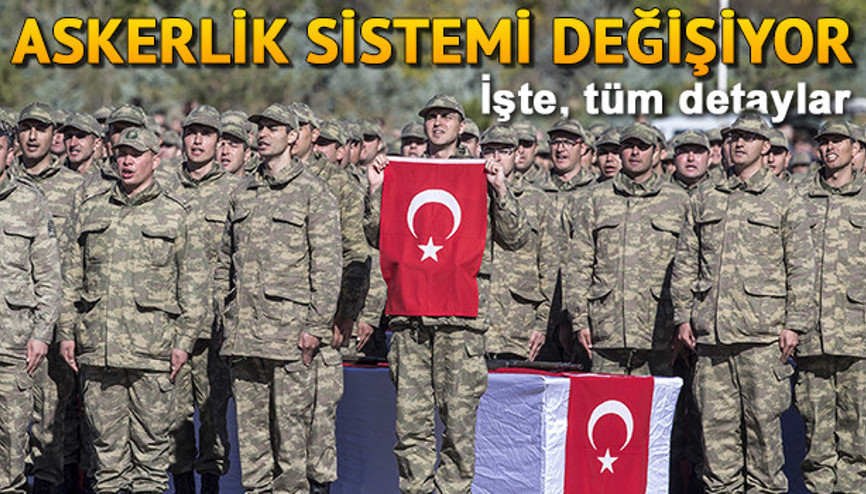 Yeni askerlik sisteminin iki maddesi Mecliste kabul edildi Askerlik süresi düştü mü