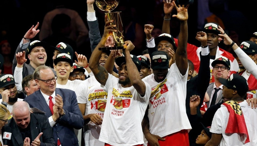 NBAde şampiyon Toronto Raptors