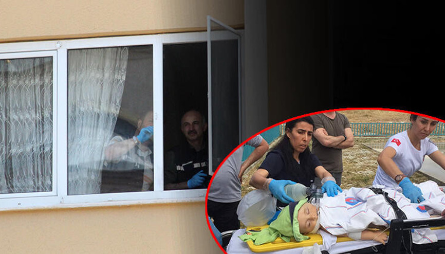 Pencereden düşen bebek ağır yaralandı