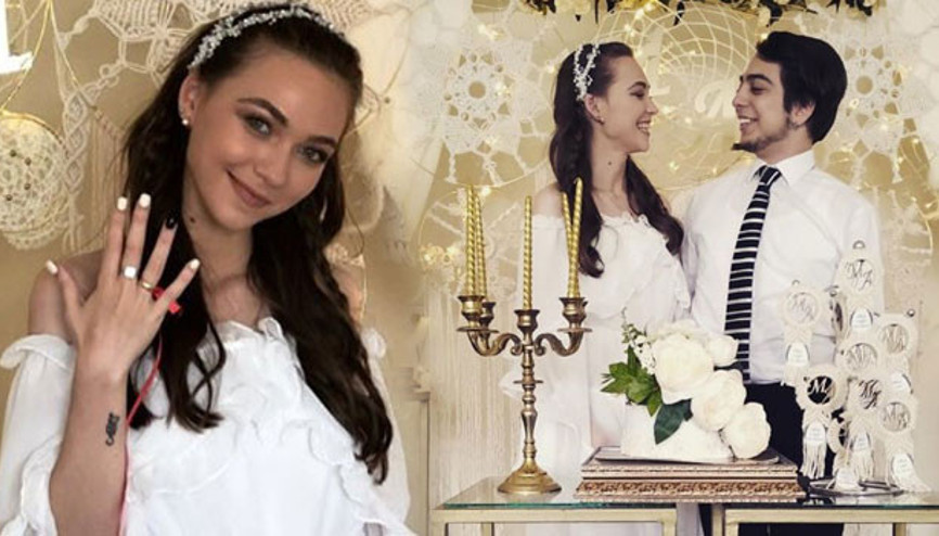 Yüzükler takıldı