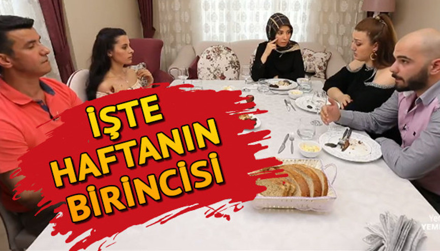 Yemekteyizde bu hafta kim birinci oldu İşte, 17-21 Haziran haftası Yemekteyiz birincisi