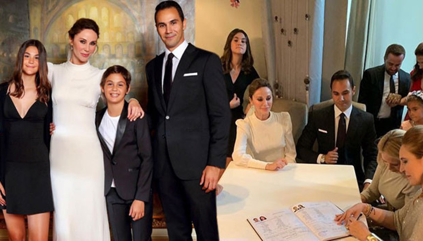 Boğazda sade nikah... O artık Demet Küpeli