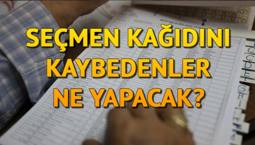 Nerede oy kullanacağım Seçmen kağıdı, kimlik olmadan oy kullanabilir miyim