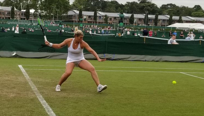 Başak Eraydın, Wimbledona veda etti