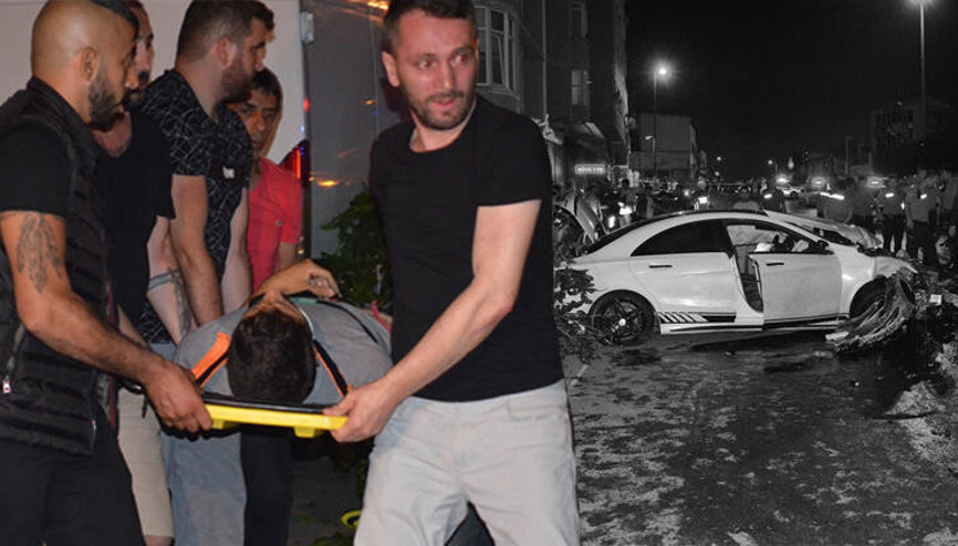 Polisten kaçarken yayaların arasına daldı