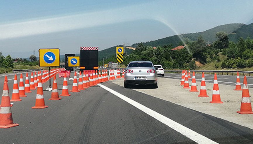 TEM otoyolunu kullanacak sürücüler dikkat