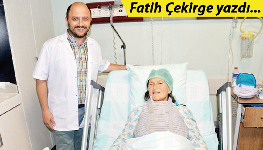 İşte insanlığın yüz akı bir doktor