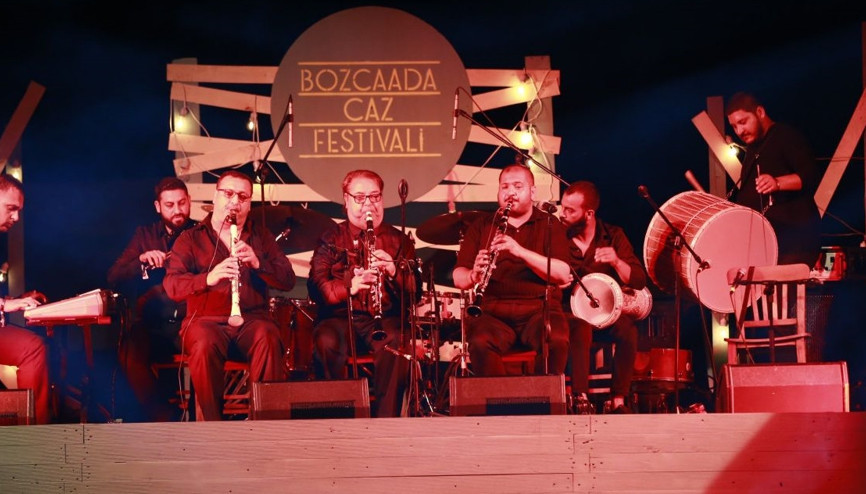 Bozcaada’da caz rüzgarı...