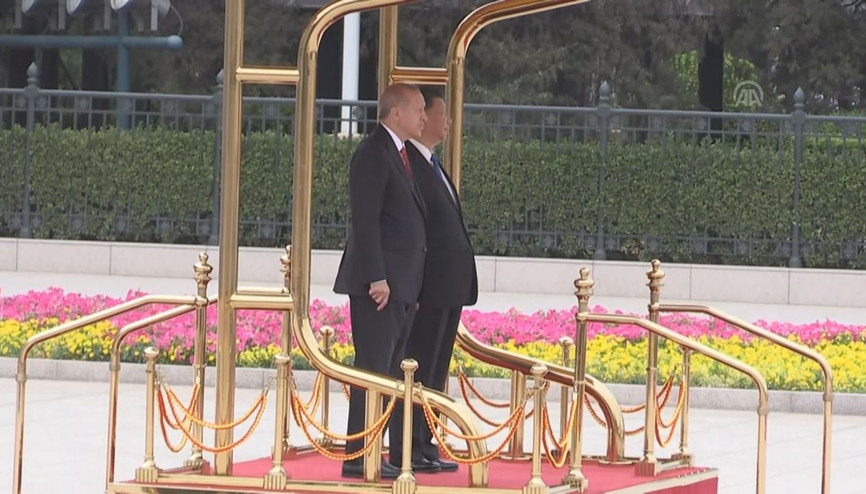 Cumhurbaşkanı Erdoğan Çinde