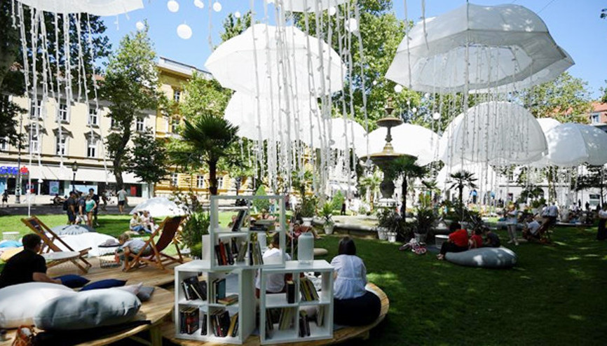 Hırvatistanda Kitap Denizi