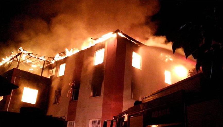 Adana’daki yurt yangını davasında karar çıktı