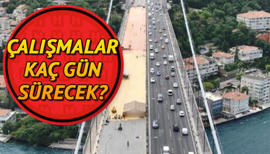 FSM Köprüsündeki çalışmalar ne zaman bitecek FSM Köprüsündeki çalışmalar ne zaman bitecek